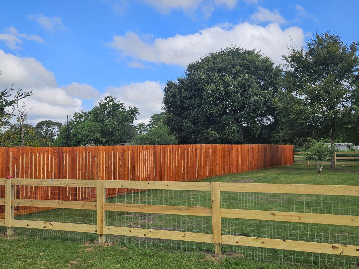 resedential fence installation